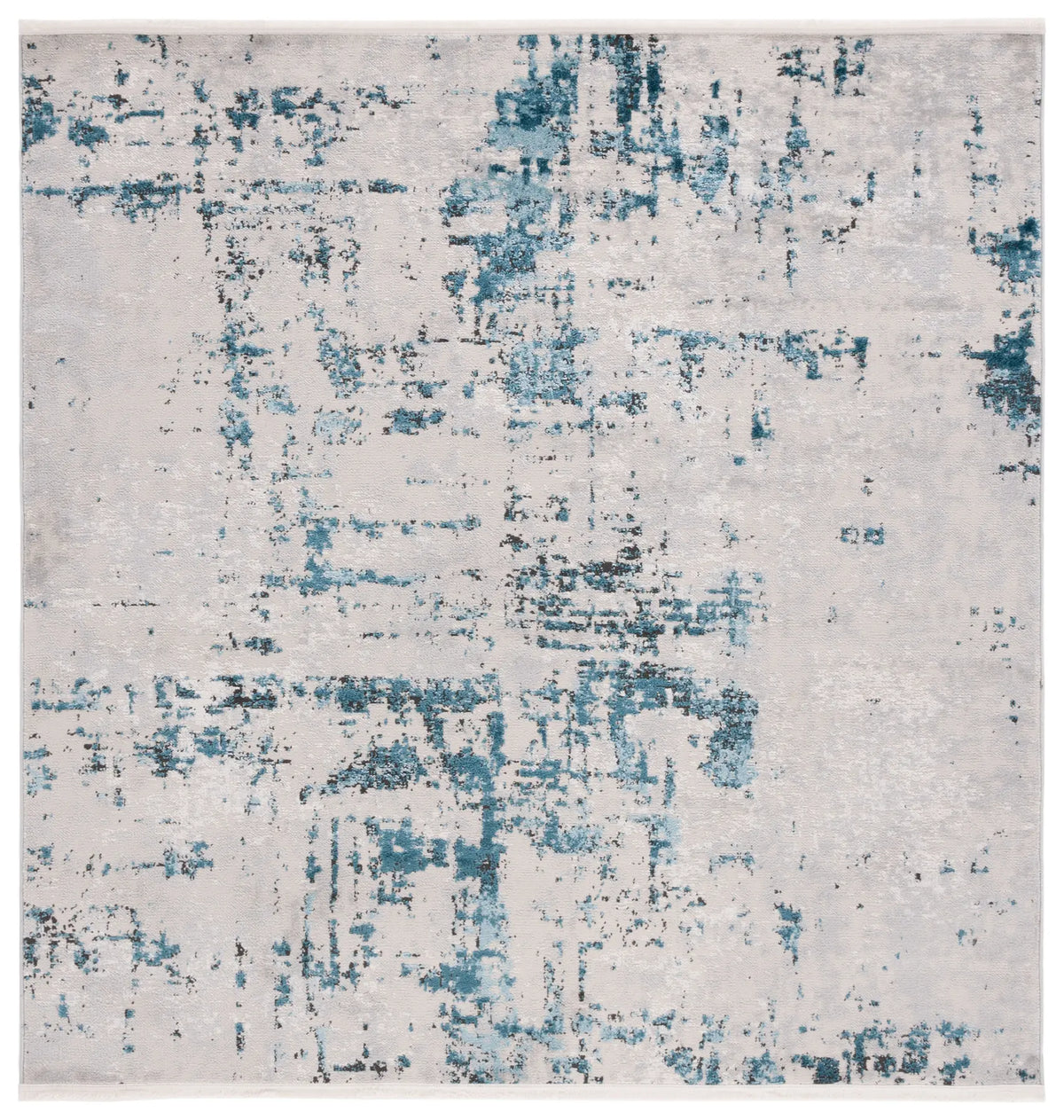 Safavieh Shivan 6'-7" x 6'-7" Rug in Grey / Blue