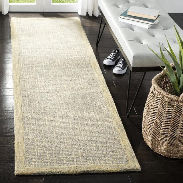 Safavieh Abstract 2'-3" x 8'-0" Rug in Gold / Grey