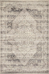 Loloi Mika Mik-12 Stone / Ivory Rugs - main flat