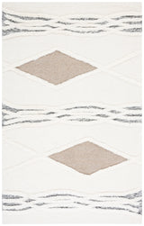 Safavieh Casablanca 4'-0" x 6'-0" Rug in Ivory / Brown