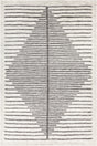 Chandra Glynis GLY-53303 Gray / White rug, flat view