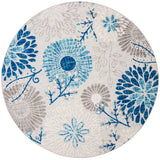 Safavieh Cabana 10'-0" x 10'-0" Rug in Grey / Blue
