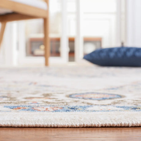 Safavieh Olympia 4'-0" x 6'-0" Rug in Beige / Blue