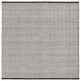 Safavieh Vermont 6'-0" x 6'-0" Rug in Black / Ivory