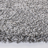 Safavieh Evolution Shag 500 6'-7" x 6'-7" Rug in Grey