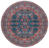 Safavieh Tucson 6'-0" x 6'-0" Rug in Blue / Rust