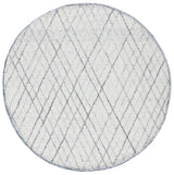 Safavieh Trace 6'-0" x 6'-0" Rug in Grey / Ivory