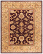 Safavieh Classic 9'-6" x 13'-6" Rug in Dark Plum / Gold