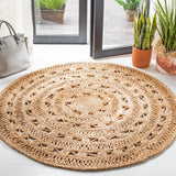 Safavieh Natural Fiber 3'-0" x 3'-0" Rug in Natural