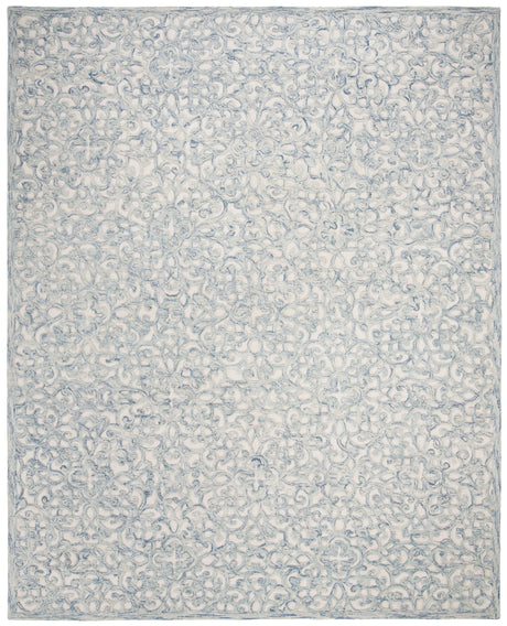 Safavieh Trace 10'-0" x 14'-0" Rug in Blue / Ivory