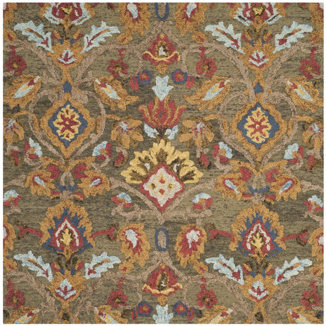 Safavieh Blossom 6'-0" x 6'-0" Rug in Green / Multi