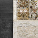 Dynamic Rugs Octo 6903 Taupe/Multi Rug - Corner