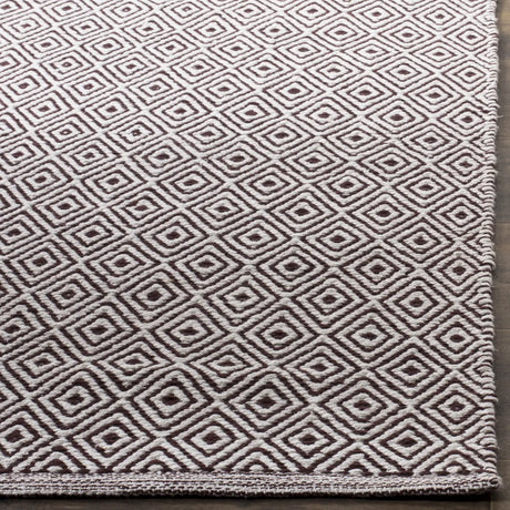 Safavieh Montauk 4'-0" x 6'-0" Rug in Ivory / Chocolate