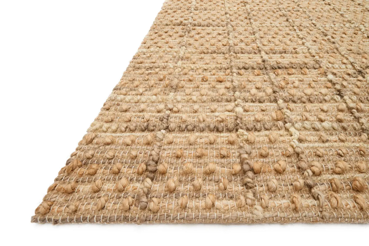 Loloi Beacon Bu-02 Natural Rugs - rug corner