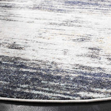 Safavieh Adirondack 6'-0" x 6'-0" Rug in Light Grey / Black