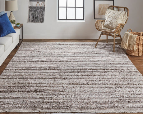 Feizy Alden 8637F Brown Rug - Feizy - ald8637fbrn000p00