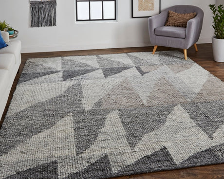 Feizy Alford 6910F Gray Rug - Feizy - alf6910fgry000p00