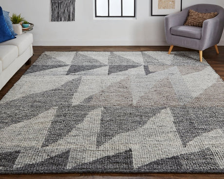 Feizy Alford 6910F Gray Rug - Feizy - alf6910fgry000p00