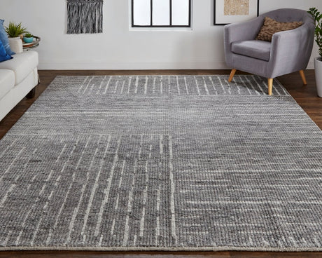 Feizy Alford 6913F Charcoal Rug - Feizy - alf6913fchl000p00