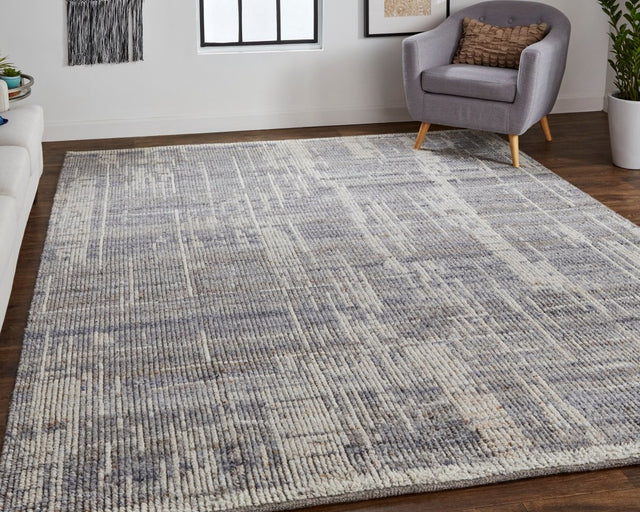 Feizy Alford 6920F Gray/Multi Rug.