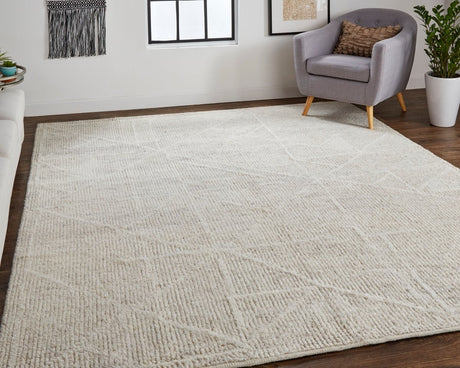 Feizy Alford 6921F Ivory/Beige Rug - Feizy - alf6921fivybgep00