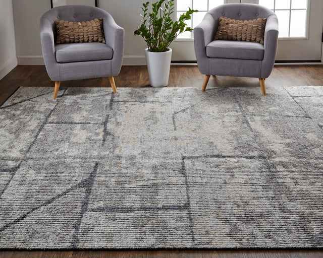 Feizy Alford 6925F Gray/Charcoal Rug.