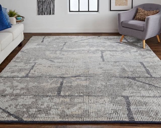 Feizy Alford 6925F Gray/Charcoal Rug.