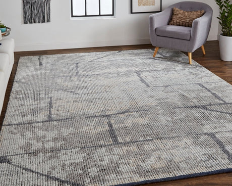 Feizy Alford 6925F Gray/Charcoal Rug - Feizy - alf6925fgrychlp00