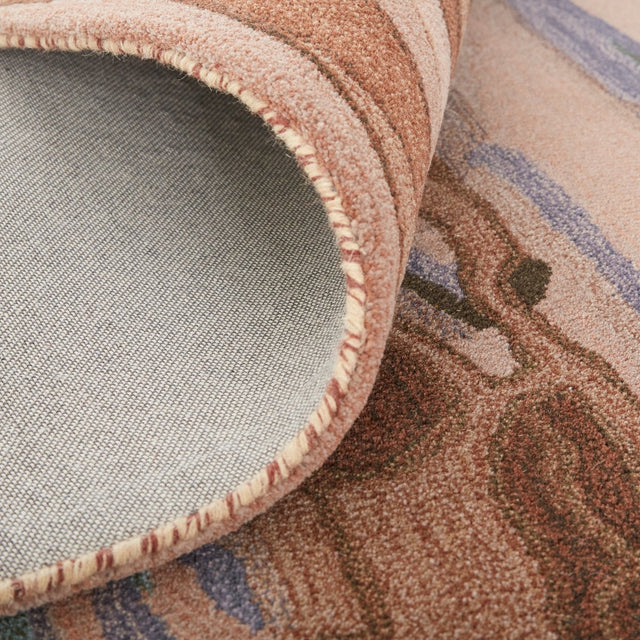 Feizy Amira 8634F Rust/Pink Rugs.