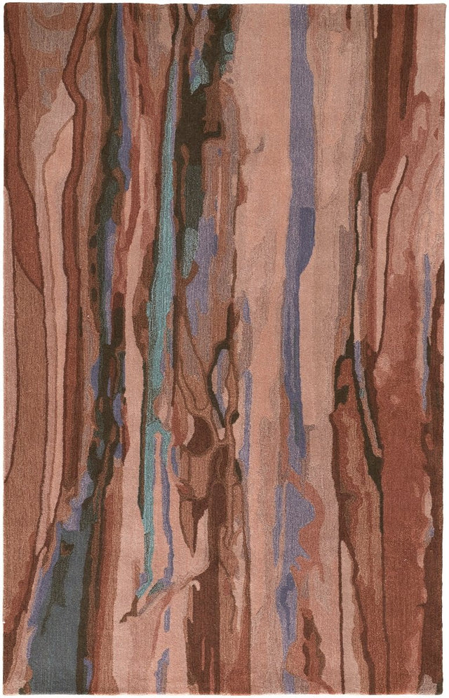 Feizy Amira 8634F Rust/Pink Rugs.