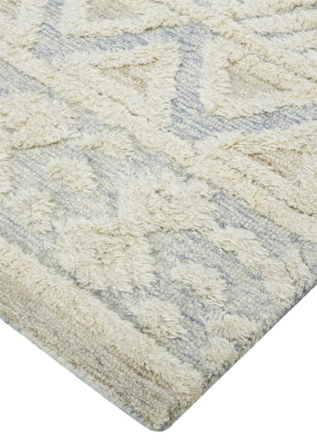 Feizy Anica 8005F Ivory/Blue Rugs.