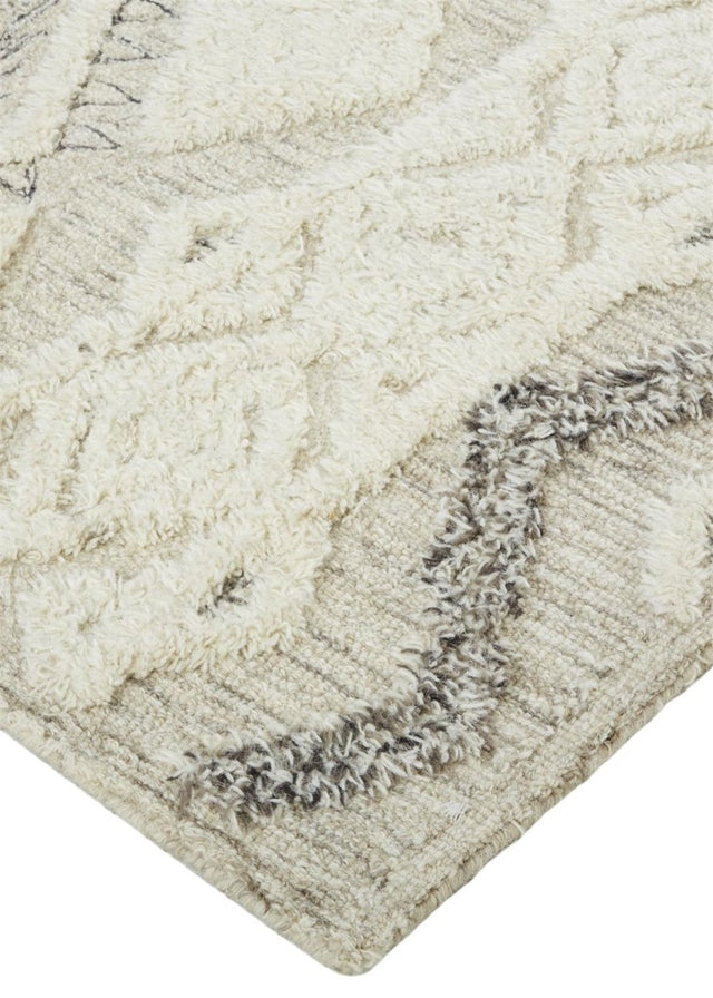 Feizy Anica 8006F Ivory/Gray Rugs.