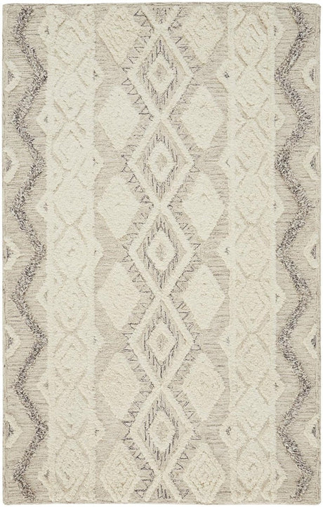 Feizy Anica 8006F Ivory/Gray Rugs.