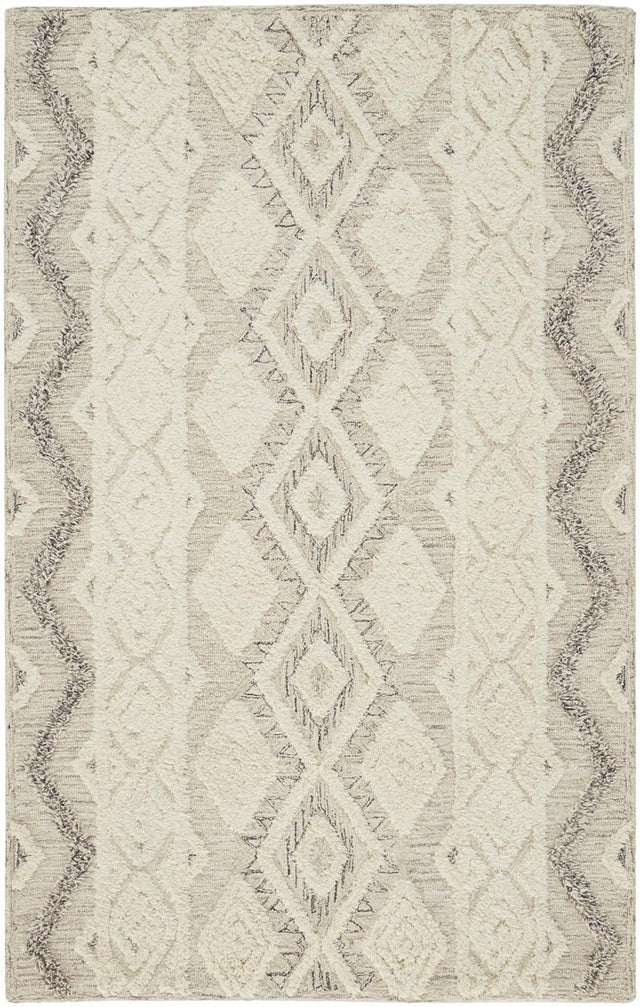 Feizy Anica 8006F Ivory/Gray Rugs.