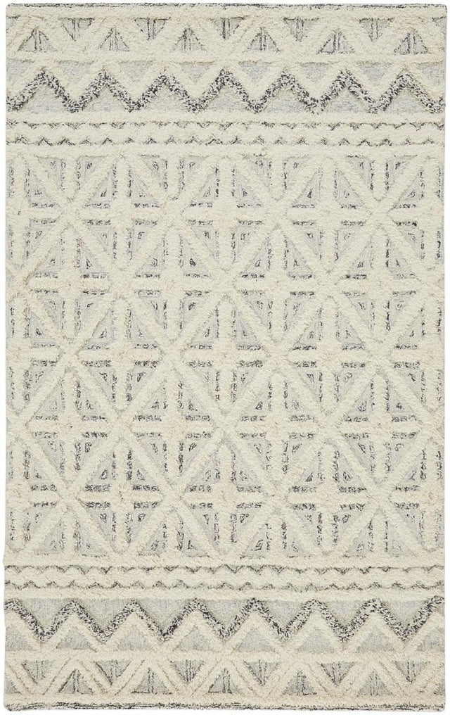 Feizy Anica 8007F Ivory/Blue Rugs.