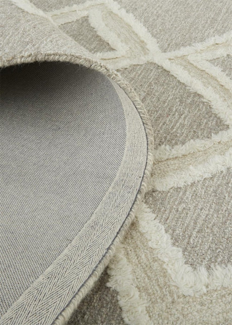 Feizy Anica 8009F Taupe/Ivory Rugs.