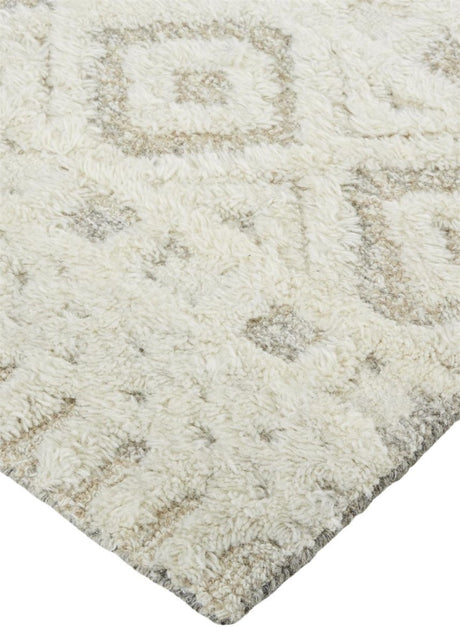 Feizy Anica 8010F Ivory/Tan Rugs.