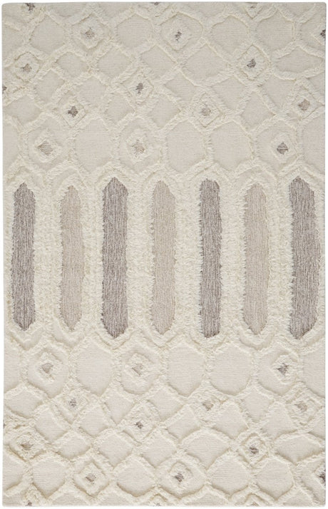 Feizy Anica 8013F Ivory/Taupe Rugs.