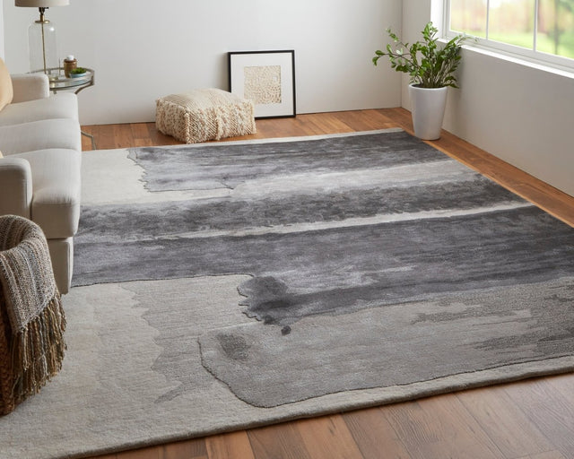 Feizy Anya Any8921F Gray/Blue/Ivory Rug.