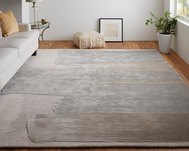 Feizy Anya Any8921F Ivory/Gray Rug.