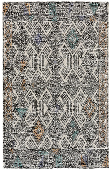 Feizy Arazad 8479F Black/Ivory Rugs.