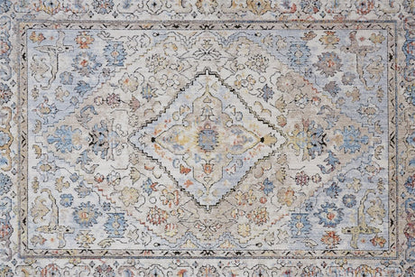 Feizy Armant 3905F Gray/Blue Rugs.