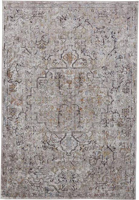 Feizy Armant 3911F Gray Rugs.