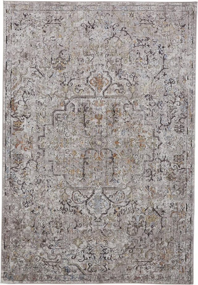 Feizy Armant 3911F Gray Rugs.