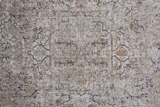 Feizy Armant 3911F Gray Rugs.