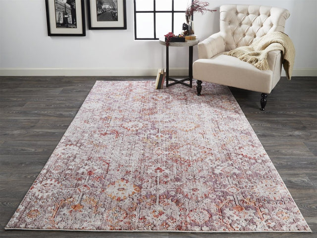 Feizy Armant 3946F Pink/Gray Rugs.