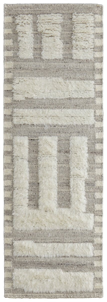 Feizy Ashby Ash8909F Gray/Ivory Rug.