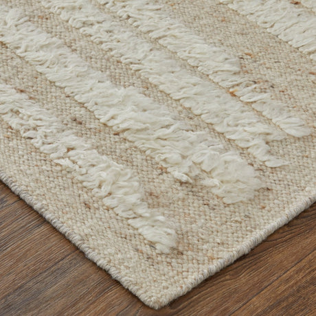 Feizy Ashby Ash8910F White/Tan Rug.