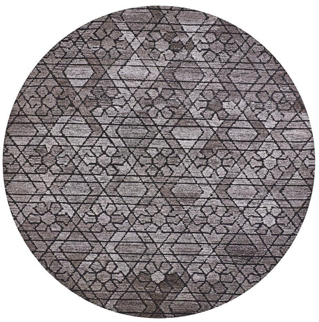 Feizy Asher 8766F Gray/Black Rugs.