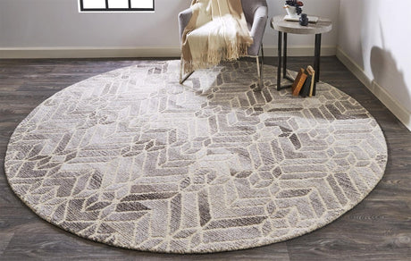 Feizy Asher 8769F Gray Rugs.